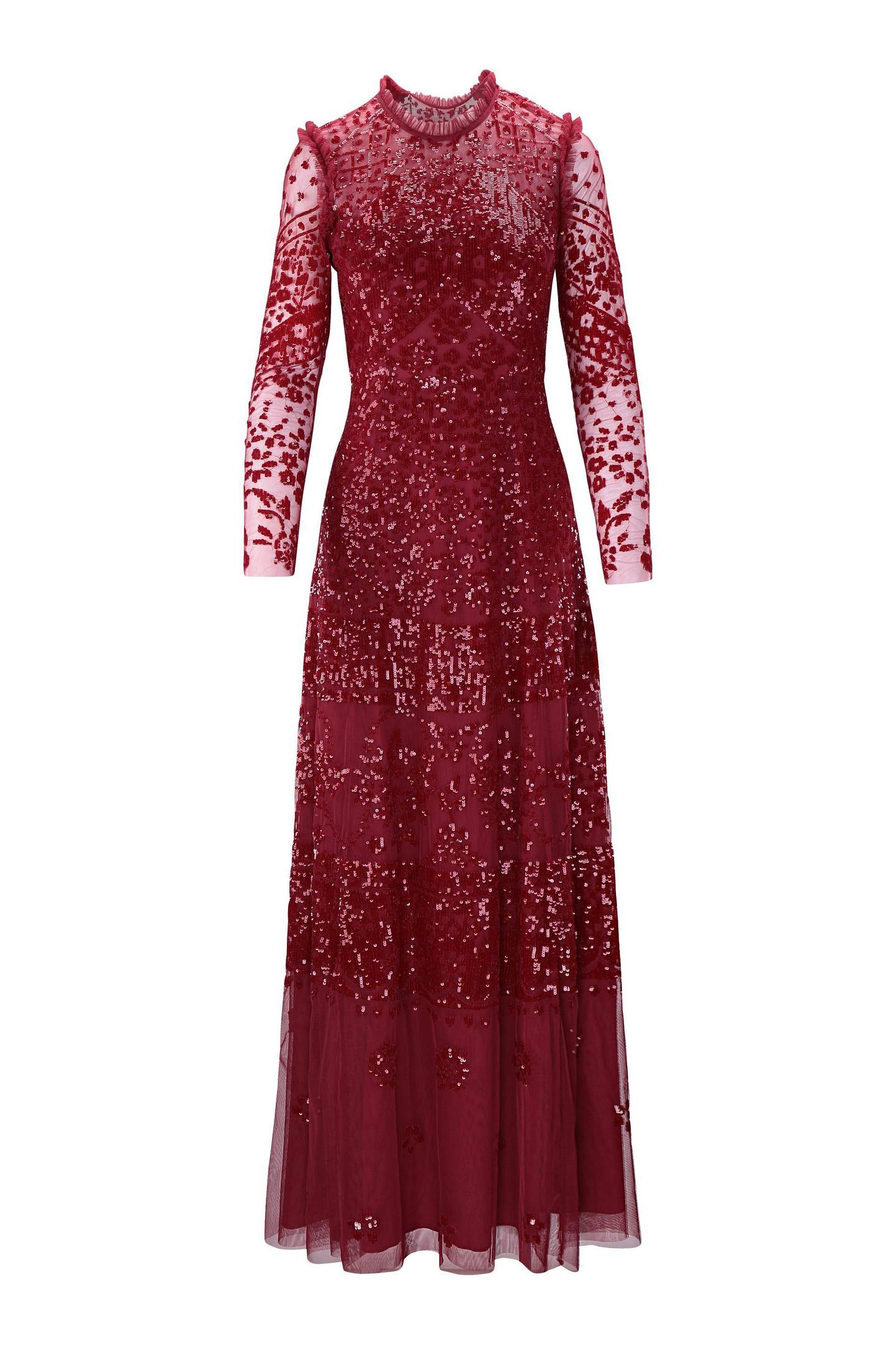 The Aurora gown by Needle and Thread retails at Dh2,255 at Robinsons, Dubai Festival City Mall. Courtesy Robinsons 