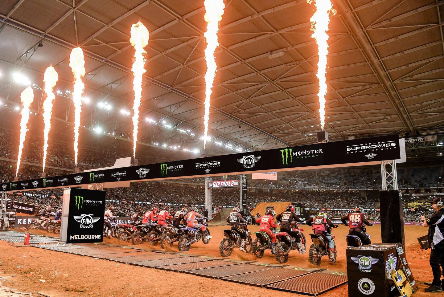 SX Global will stage, manage and promote the FIM Supercross World Championship this year. Photo: Mubadala Capital