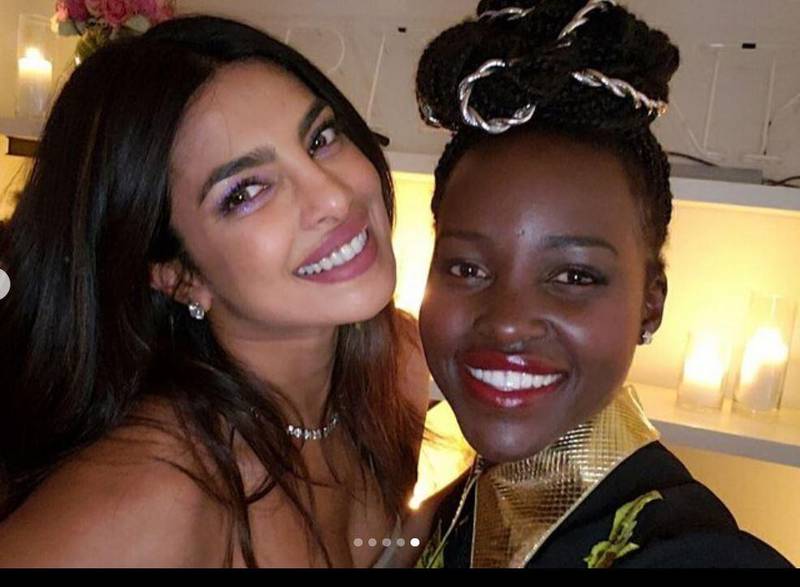 Priyanka Chopra and Lupita Nyong'o