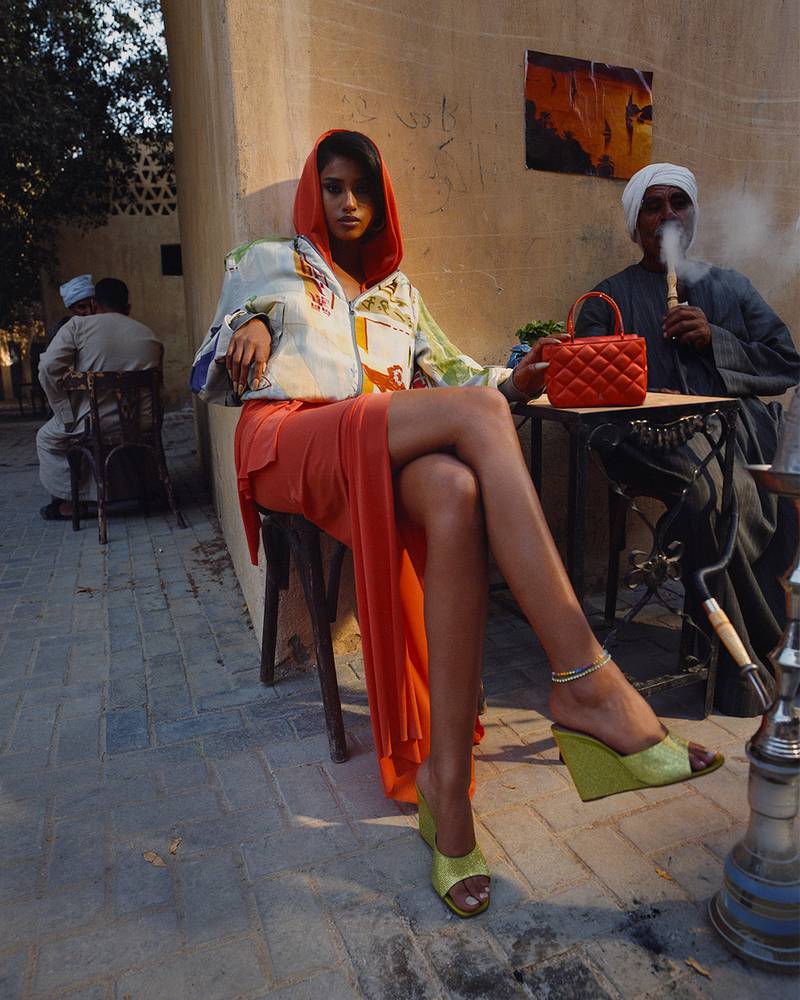 Shot entirely in Cairo, the new campaign shows off elements of traditional Arabic culture. 