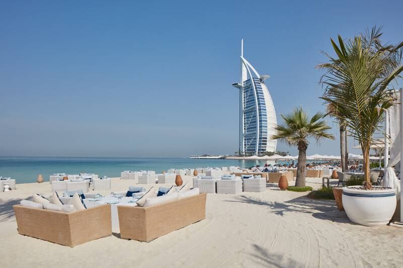 Shimmers, the beachside restaurant at Jumeirah Mina A'Salam, is back for its 20th year. Photo: Shimmers