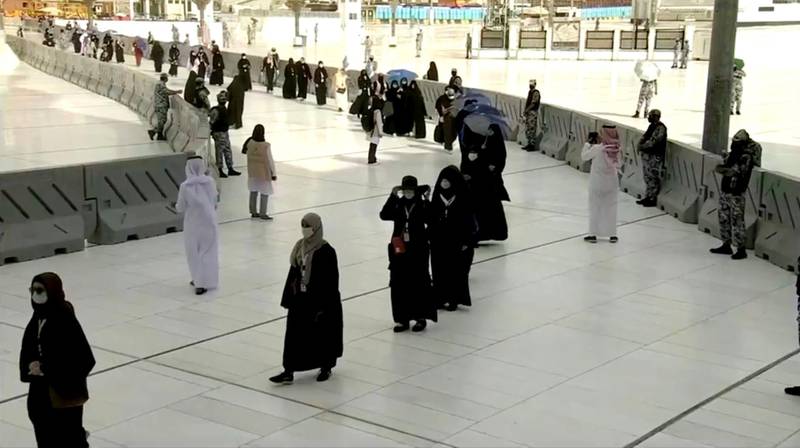 Muslim pilgrims perform Tawaf. Reuters