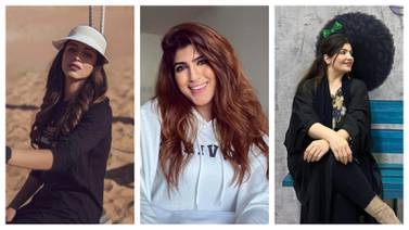 From left: Jumana Khan, Sarah Milad and Ziba Gulley, UAE influencers who dominate TikTok in the Gulf. Instagram