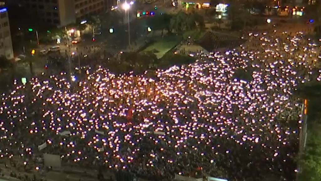 Israelis protest against West Bank annexation