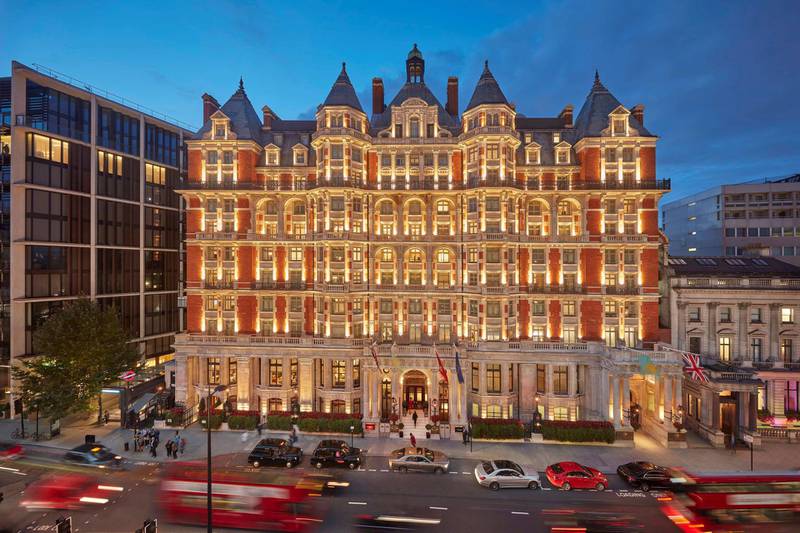 The reopened historic Mandarin Oriental Hyde Park London is offering a 'Be the First to Stay' package for all new guests.  Courtesy Mandarin Oriental Hotel Group / George Apostolidis