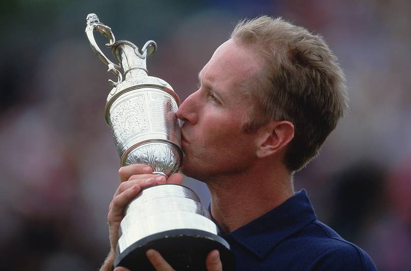 2001: David Duval (United States) finished -10 par, three strokes ahead of Niclas Fasth at Royal Lytham & St Annes. Allsport