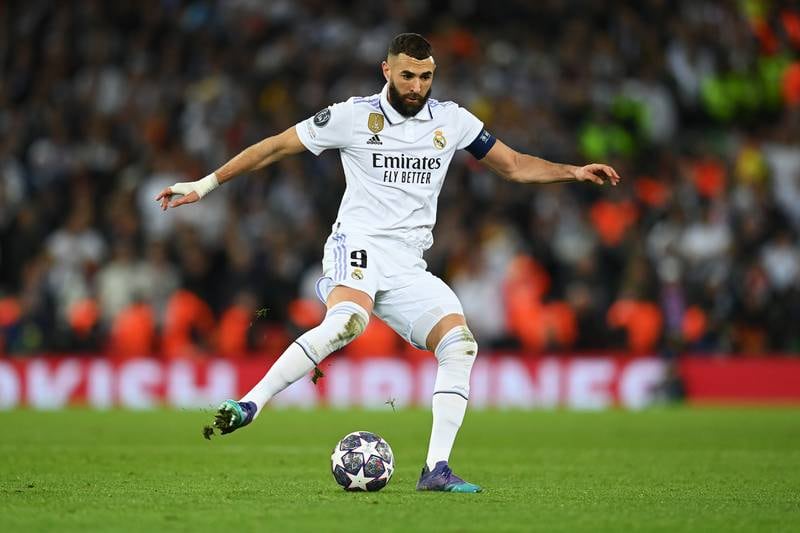Karim Benzema 8: The prolific French striker had very little sniff of goal but it was his shot - via big deflection off Gomez - that made it 4-2. Brilliant composure to round Alisson and score the fifth. Getty