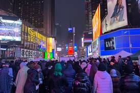 The aim of the Times Square Ramadan event was to help non-Muslim people learn more about how Ramadan is observed. Photo: Nada Shalash