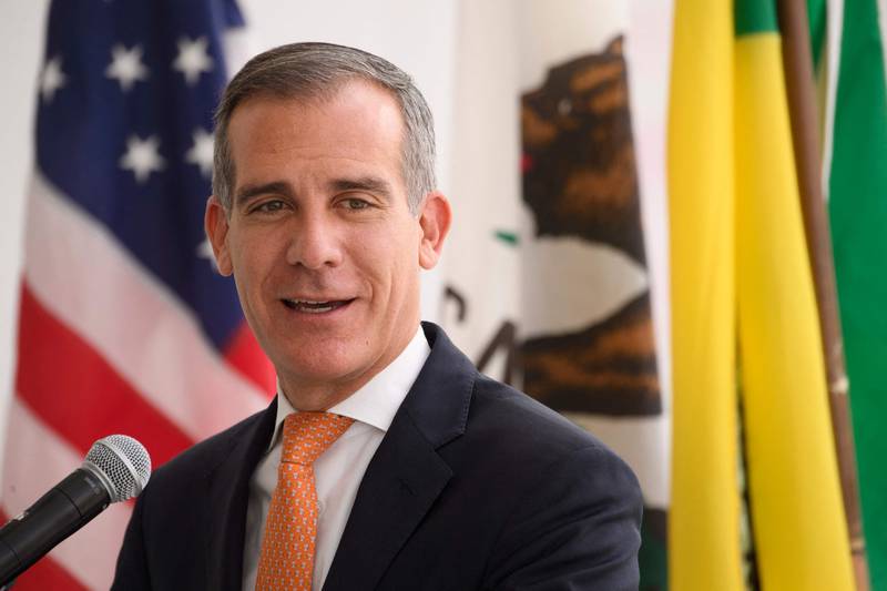 Eric Garcetti was first nominated to the post by US President Joe Biden in 2021. AFP