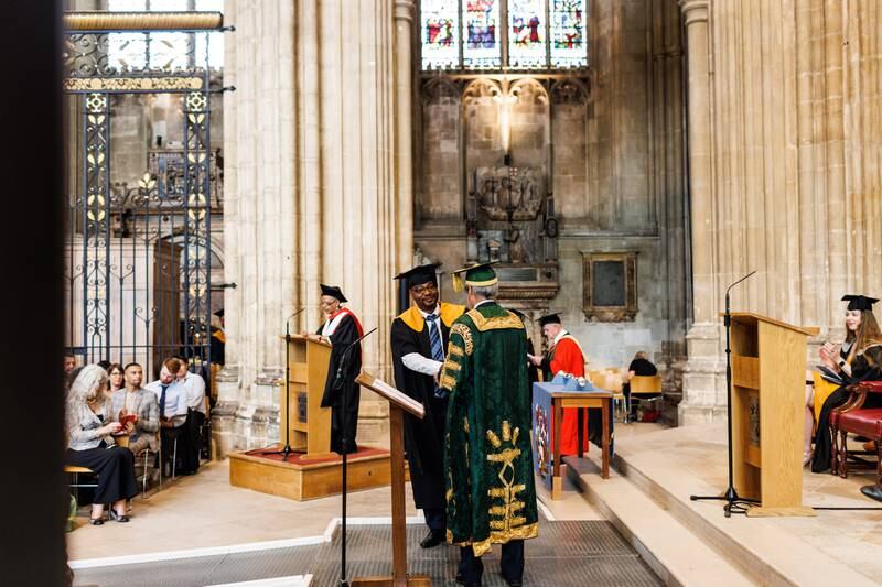 University of Kent graduation ceremony in pictures