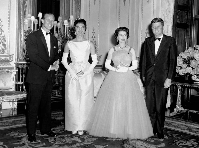 The queen did not meet with Kennedy's successor, Lyndon Johnson. AP 