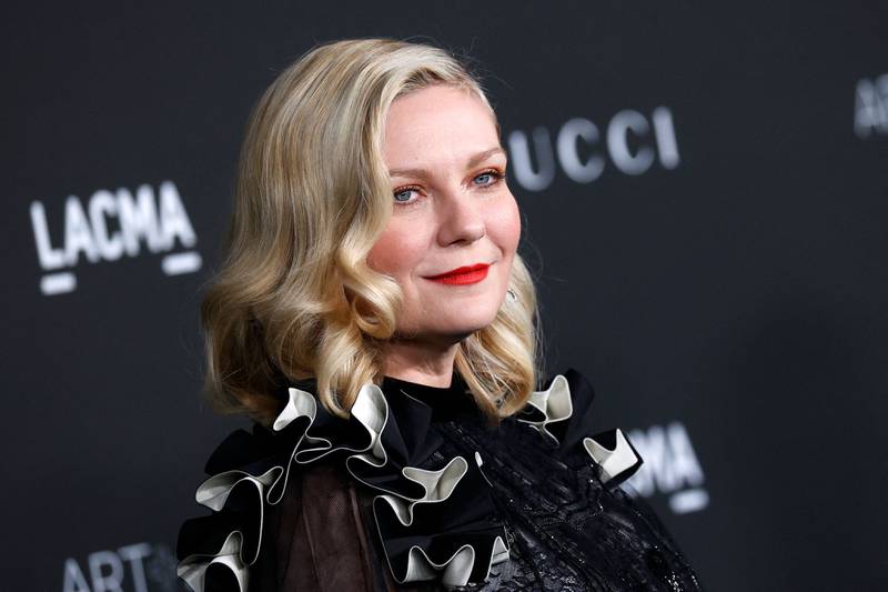 Actress Kirsten Dunst, who started out as a child actress at age 12, turns 40 this year. AFP