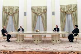 Iranian President Ebrahim Raisi visits Kremlin for talks with Vladimir Putin
