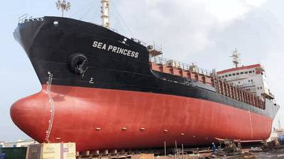 The MT Sea Princess. Courtesy Global Tankers Pvt