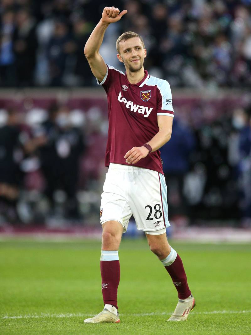Tomas Soucek 6 – A quiet game from the powerful midfielder. Despite being the home side, West Ham didn’t dominate the midfield battle as they would have liked. PA