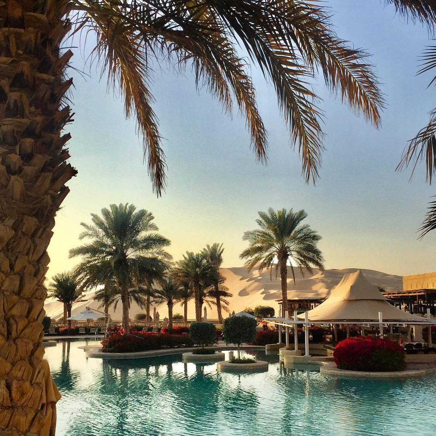 Qasr Al Sarab Desert Resort by Anantara has been named the world's most Instagrammable hotel. Anantara Qasr Al Sarab / Instagram