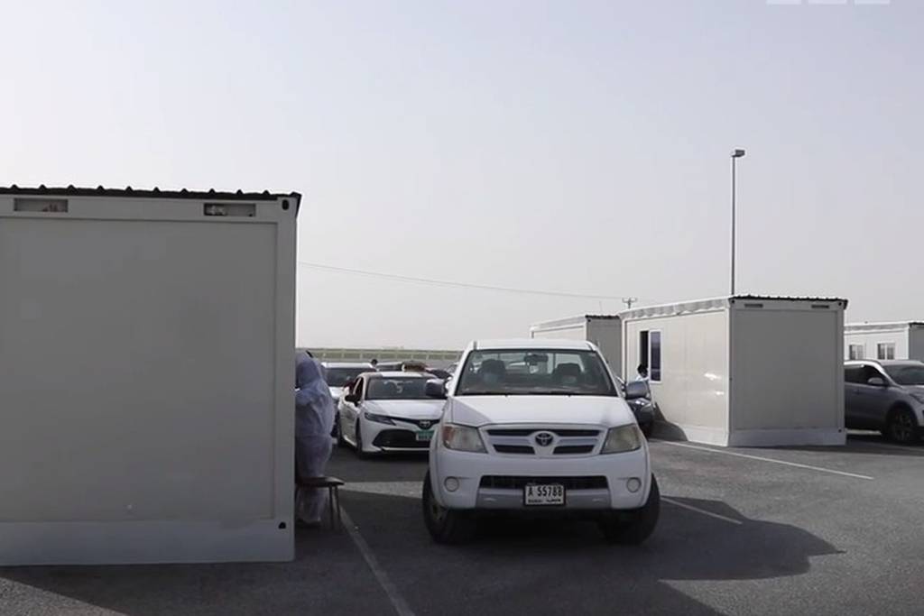 Inside the new high-speed Covid-19 testing centre on the Dubai-Abu Dhabi border