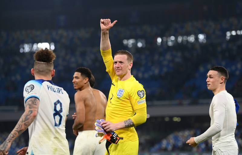 ENGLAND RATINGS: Jordan Pickford - 6. Displayed his sweeper-keeper role to deny Berardi in the 30th minute. Made two decent saves to deny Italy an equaliser. Getty Images