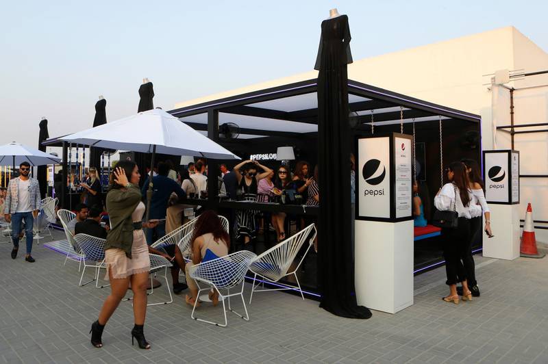 Dubai, United Arab Emirates - October 22, 2016.  Fashion Forward showcases local and international fashion designers from accessories to wardrobes.  ( Jeffrey E Biteng / The National )  Editor's Note;  Possible Focal Point. *** Local Caption ***  JB221016-FPoint07.jpg