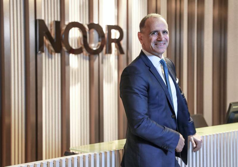 Dubai, U.A.E., October 23, 2018.   Interview John Iossifidis, CEO of Noor Bank for Money & Me .Victor Besa / The NationalSection:  BZReporter:  David Dunn