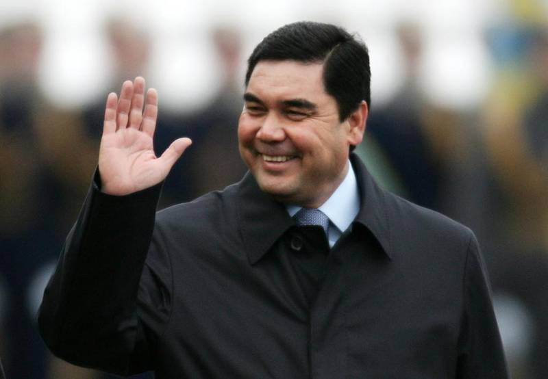 President of Turkmenistan Gurbanguly Berdymukhamedov. Dmitry Kostyukov / AFP