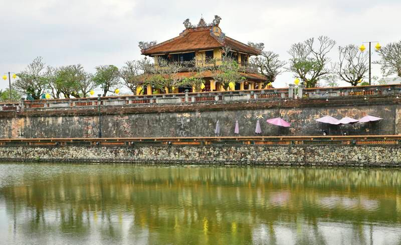 Hue's Imperial City is one of Vietnam's most traditional spots. Photo: Ronan O'Connell