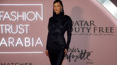 Model Bella Hadid explores cultural offerings in Doha