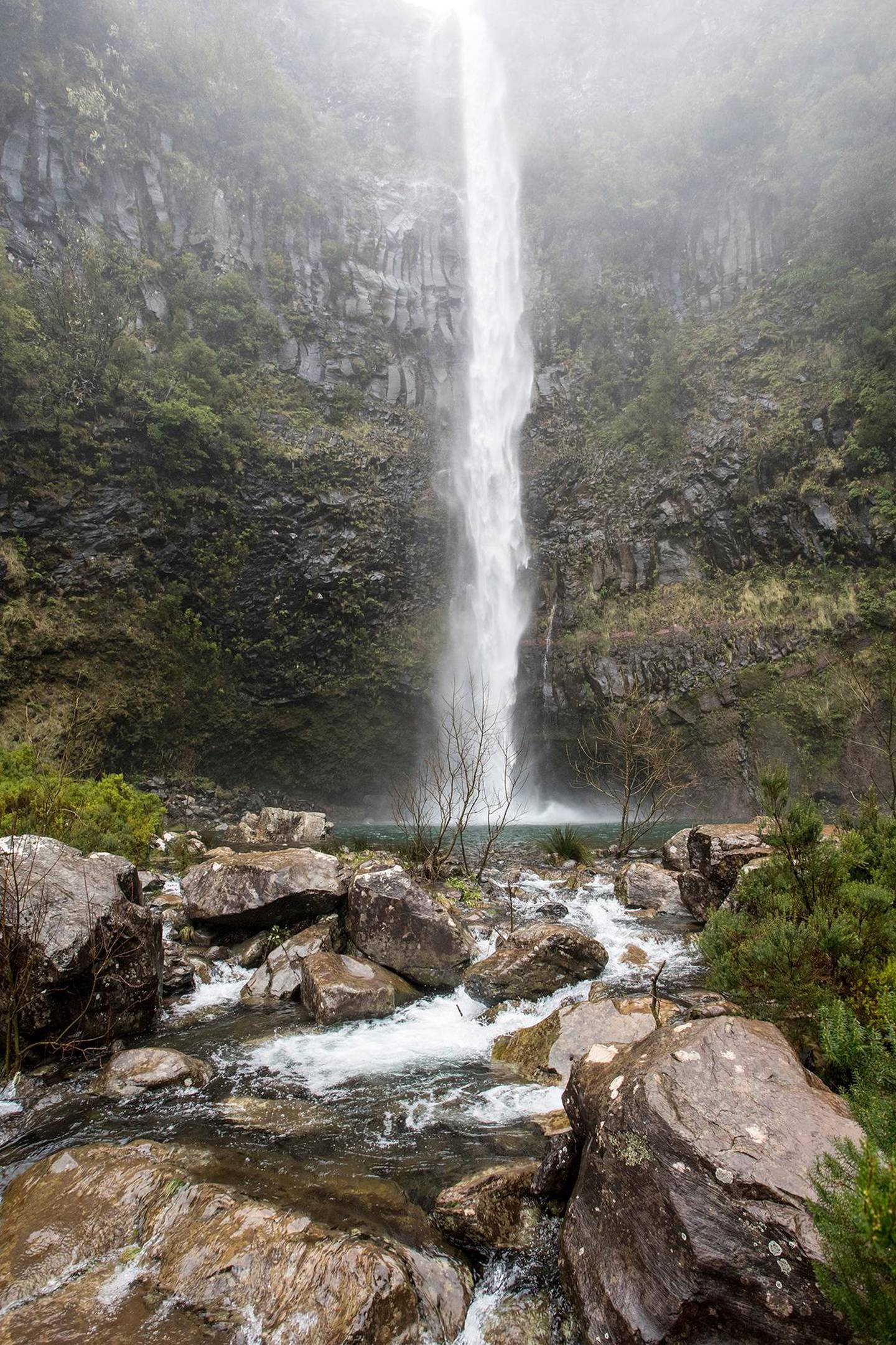 A waterfall in Madeira. Courtesy Jamie Lafferty