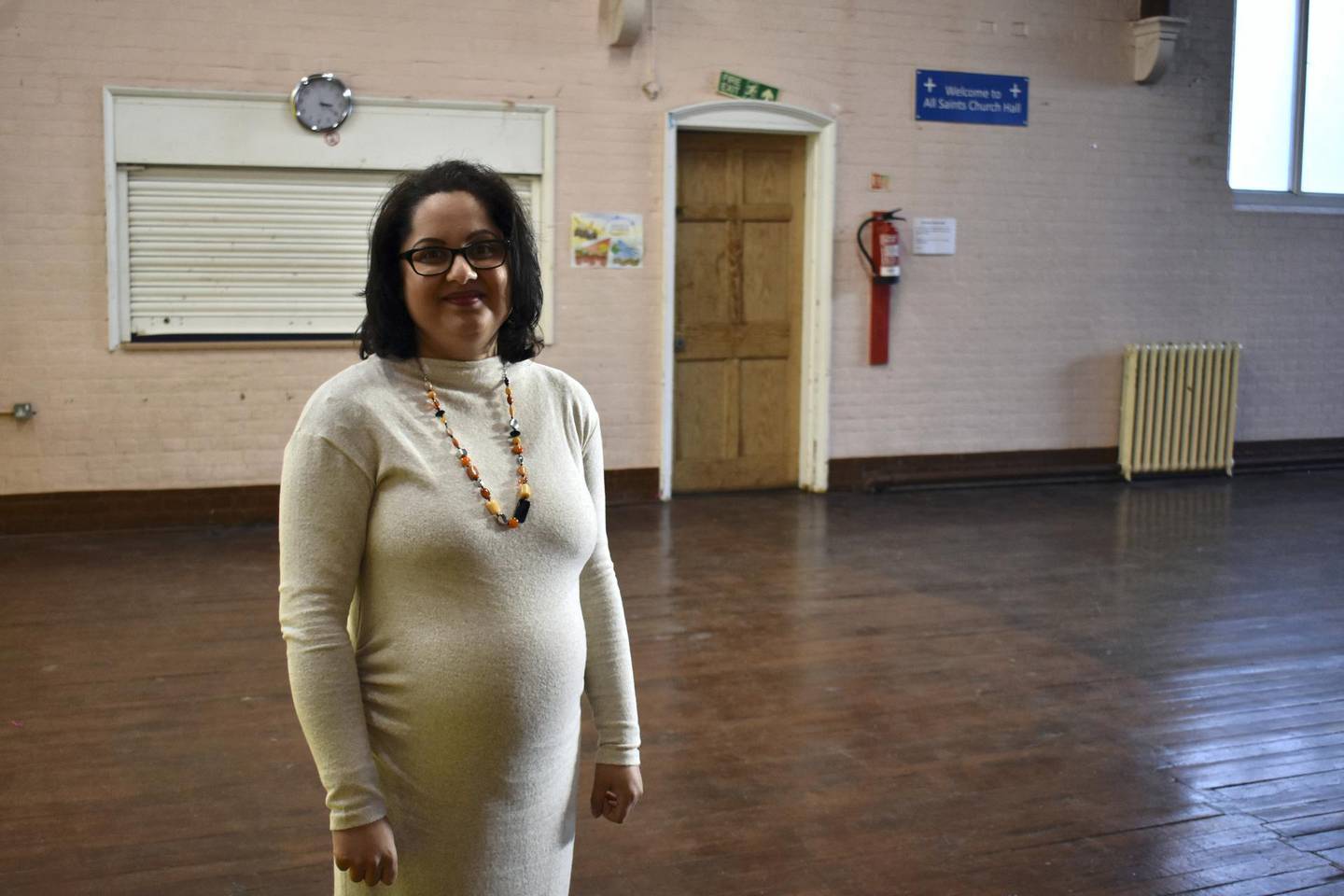 Crina Morteanu, project manager at Luton Roma Trust. Claire Corkery / The National