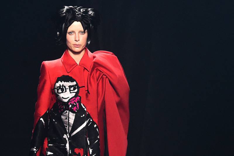 Following Elbaz's death, an AZ Factory tribute show was held in his honour, as part of Paris Fashion Week, October 2021. AFP