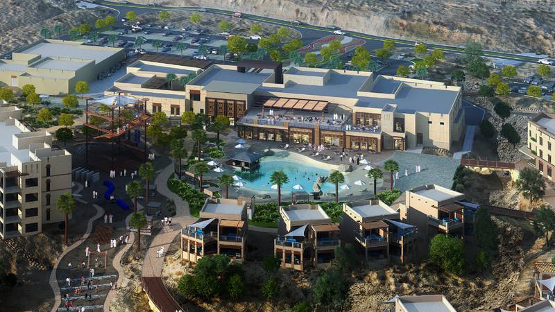 DusitD2 Naseem Resort is located within a new 8,000 square metre adventure park on the Saiq Plateau in Jabal Akhdar. Photo: DusitD2 Naseem Resort
