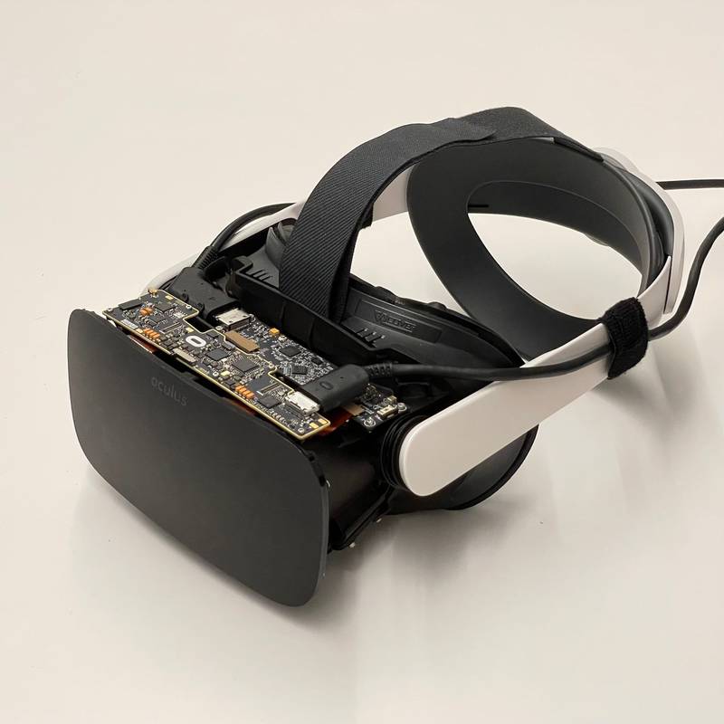 Meta's Butterscotch prototype demonstrates the experience of retinal resolution of 20/20 or 6/6 human vision in VR. Photo: Meta