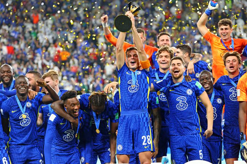18) Fifa Club World Cup, February 2022: As part of the privilege of being European champions, Chelsea competed in the Club World Cup in Abu Dhabi last month. The Blues lived up to their billing, defeating Palmeiras 2-1 after extra time in the final. Romelu Lukaku put Chelsea ahead only for Raphael Veiga to level from the spot. Havertz then converted a penalty deep in extra time to clinch it. If being crowned world champions proves to be the final achievement of Abramovich's era, it is a fitting tribute.  AFP