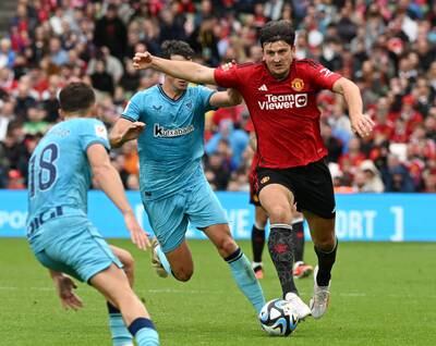 Harry Maguire – 6. Caught out with the ball on 24 and then made a more costly mistake five minutes later which led directly to Bilbao’s goal. Encouraged by many fans after a few jeers. Better in second half and redemption of sorts by setting up the equalising goal. Getty 