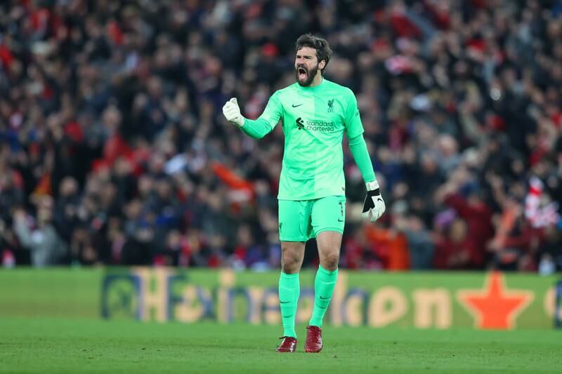 LIVERPOOL RATINGS: Alisson Becker – 6. The Brazilian had one of the quietest nights of his career. Villarreal barely came into his penalty area.
Getty