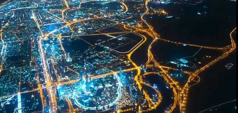 Sheikh Hamdan bin Mohammed, Crown Prince of Dubai, shared stunning footage of Dubai from the skies. Photo: Sheikh Hamdan / Twitter