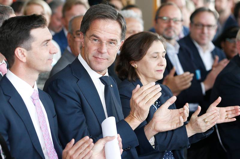 MELBOURNE, AUSTRALIA - OCTOBER 11: Prime Minister Mark Rutte of the Netherlands is seen during a visit to Melbourne on October 11, 2019 in Melbourne, Australia. (Photo by Daniel Pockett/Getty Images)