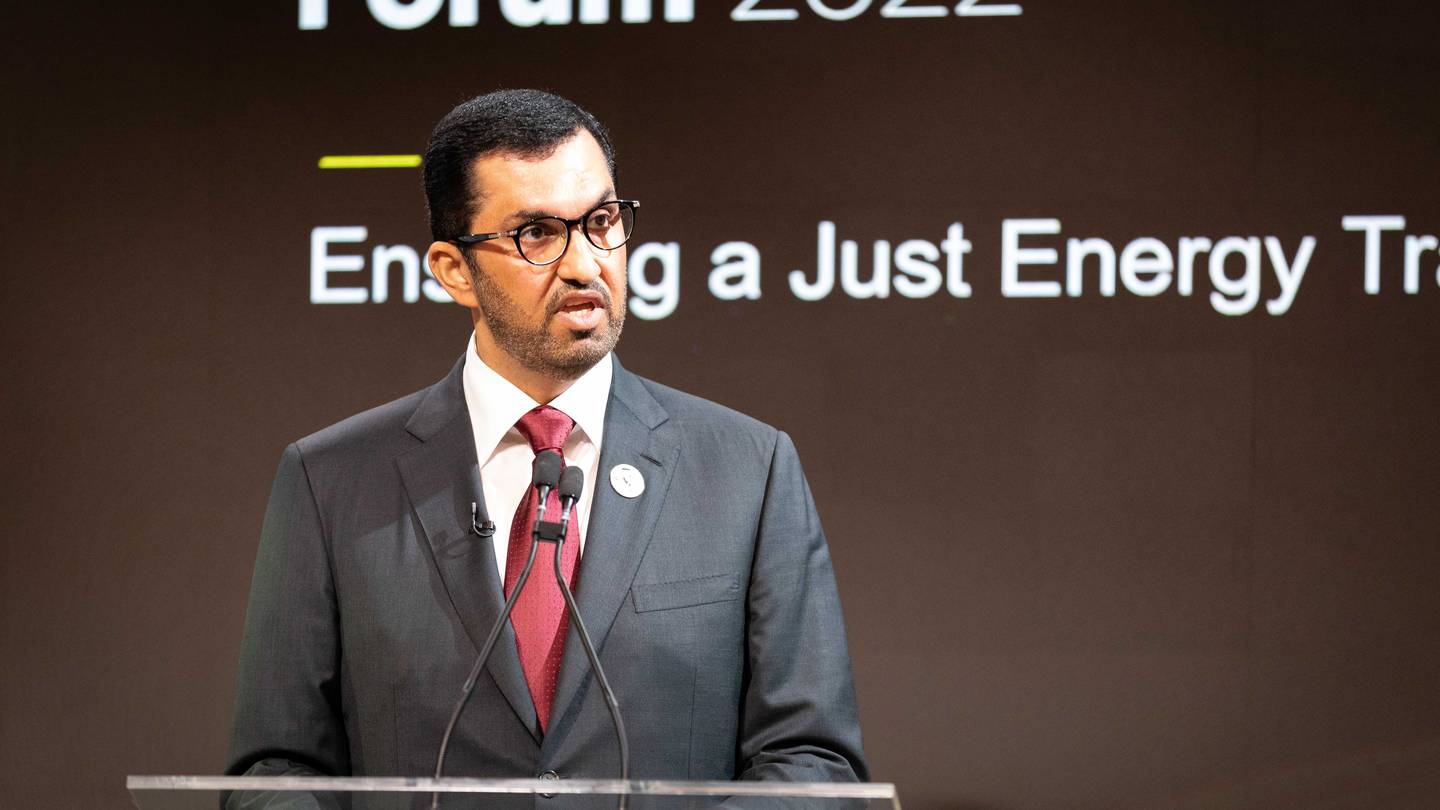 Energy transition requires a 'practical and realistic' approach, Dr Al Jaber says