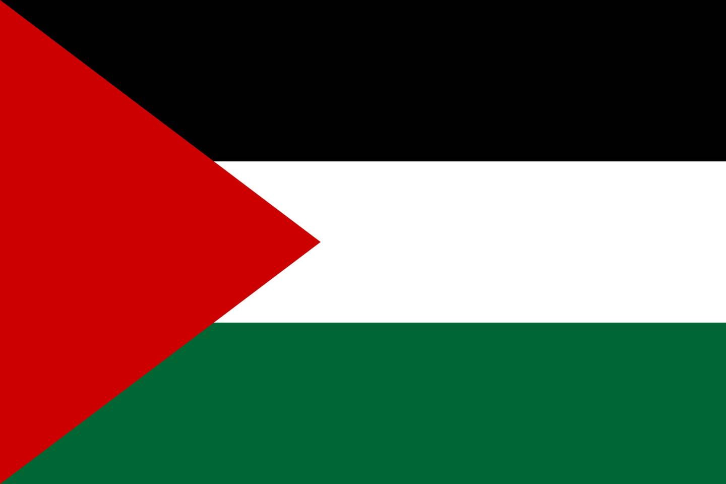 Flag of the State of Palestine.Getty 