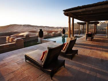 Qasr Al Sarab Desert Resort exudes tranquillity and old-world charm — Hotel Insider