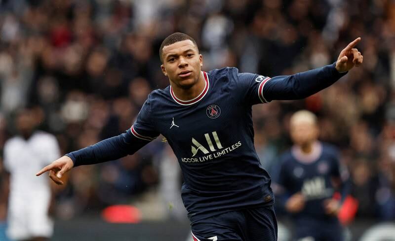 10) Kylian Mbappe (Paris Saint-Germain, Ligue 1) 15 goals. 30 points. Reuters