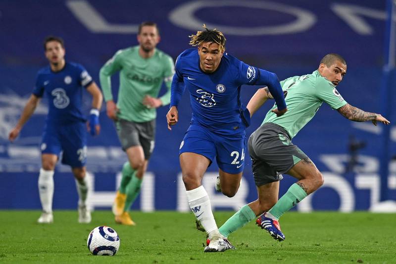 Reece James, 7 – Packed his performance with pace and power down the right hand side. Was brilliant at driving play forwards, even though there was very little movement in front of him. Reuters