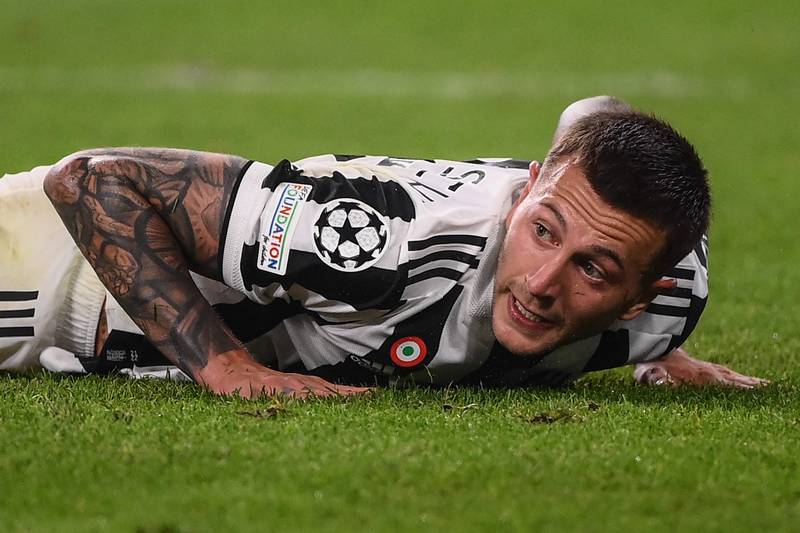 Federico Bernardeschi – 7, Part of a makeshift front two as striker options for the Serie A side were limited. Showed great control in chesting down Rabiot’s ball to lose Jorginho and provide the assist for Chiesa’s goal. Put Cuadrado’s ball wide when he really should have doubled his team’s lead. AFP