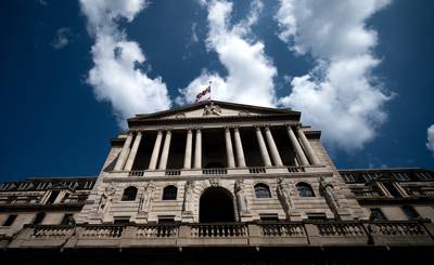 The Bank of England. PA