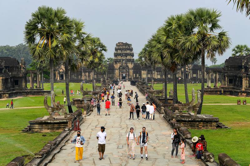 5. Angkor Wat, Cambodia. AFP