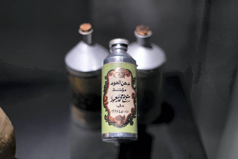 DUBAI, UNITED ARAB EMIRATES - April 4 2019.Dubai Culture's Perfume House on the banks of Dubai Creek.The museum is housed within the former home of Sheikha Shaikha bint Saeed bin Maktoum, who was an avid perfumer. Many of the items inside were part of her personal collection. This includes her perfume application and a 28kg piece of oud she had in her house and which she donated to the museum just a few weeks before she died in 2017, as well as other artefacts from other notable Emiratis, and those sourced from sites such as Saruq Al Hadid, an archaeological site in Dubai.Inside, the museum uses technology and interactive elements to tell the story of perfume in the UAE. You enter through a courtyard, where you'll find descriptions of all of the most common sources of perfume; you hear via video interviews from first, second and third-generation Emiratis, who talk about their family’s perfuming traditions.There's also a perfume workshop where you can learn how to mix your own fragrance using an interactive mixing table.The creek area will consist of 23 museums that will open as part of the Dubai Historical District project, which was first announced by Sheikh Mohammed bin Rashid, Vice President and Ruler of Dubai, in 2015. The project is being developed by Dubai Municipality, Dubai Culture and Dubai Tourism.The Shindagha neighbourhood is known today for its coral-clad houses, traditional wind towers, and attractions such as the Heritage and Diving Museum, and the Sheikh Saeed Al Maktoum House. This was the residence of the Al Maktoum family until as recently as 1958, and was the home of the Dubai monarch at the time, Sheikh Saeed Al Maktoum, the grandfather of Sheikh Mohammed bin Rashid.(Photo by Reem Mohammed/The National)Reporter: Section:  NA