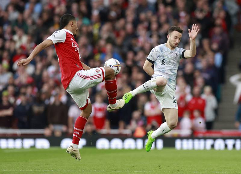 Diogo Jota - 6

The Portuguese worried the defence with his pace and direct running. He set up Firmino to score before being withdrawn for Elliott with nine minutes to go. 
Action Images
