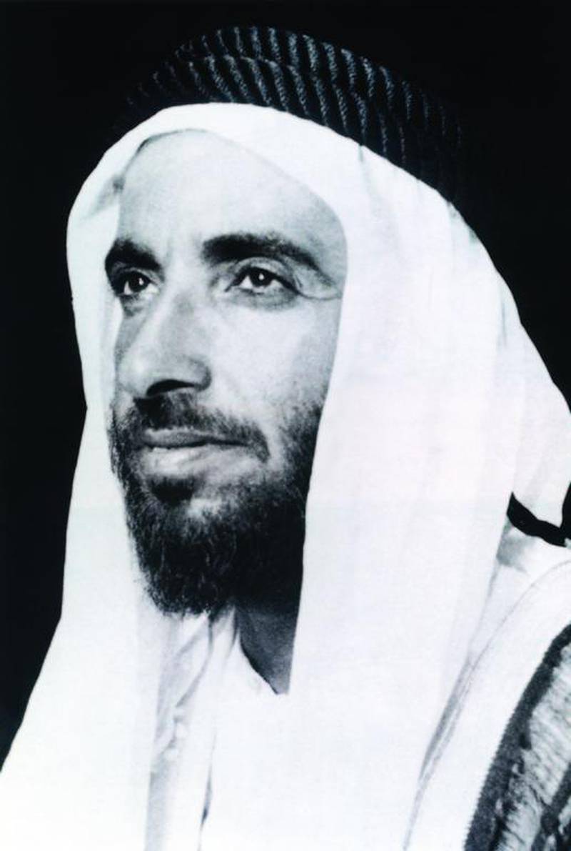 Sheikh Zayed, photographed by Ronald Codrai in 1952. At the time, he was the Ruler's Representative in the Eastern Region. National Archives