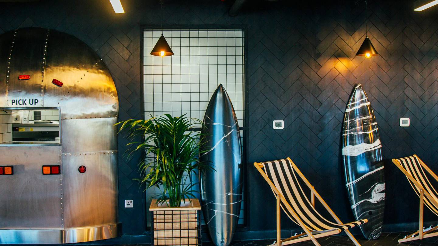 Surfer-inspired interiors