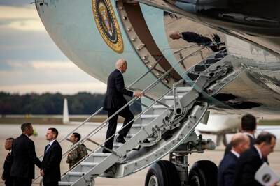 US President Joe Biden is travelling to Israel to address growing global concerns about its war with Gaza. EPA